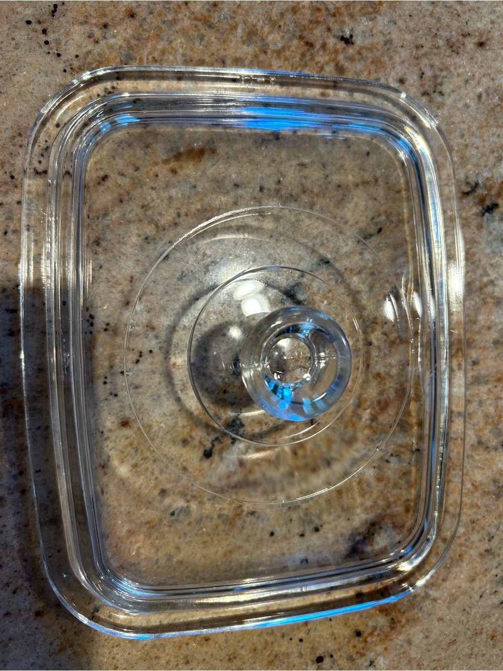 Pyrex Clear Glass Lid A-19 (Fits Corning 1.5 Qt  “Wheat” Oblong Dish W-4-B)